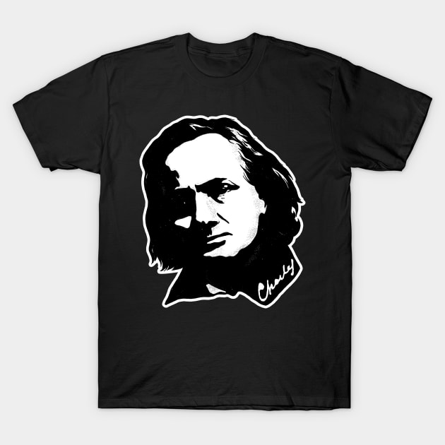 Great poets Charles Baudelaire T-Shirt by zeno27